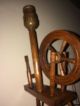Old Spinning Wheel Table Lamp Vg Cond.  Everything Great Lamps photo 8
