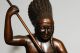 Antique Jennings Brothers Bronze Native American With Spear Bookends J.  B.  2245 Metalware photo 2