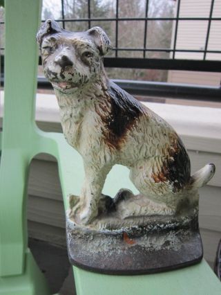 Xxrare Creations Co.  1930 Wirehaired Fox Terrier Dog 159 Art Statue Doorstop photo