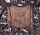 Antique Religious Wood Screen Or Panel Gilded Image Of Jesus Relic (k) Carved Figures photo 3