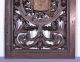 Antique Religious Wood Screen Or Panel Gilded Image Of Jesus Relic (k) Carved Figures photo 6