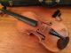 Old Vtg Violin Viola Fiddle Antonius Stradivarius Cremonensis Facibat Anno 1721 String photo 1