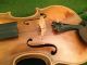 Old Vtg Violin Viola Fiddle Antonius Stradivarius Cremonensis Facibat Anno 1721 String photo 2