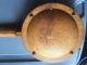 Antique Inlaid Mixed Woods Banjo From Estate 4 Strings As Found Unrestored String photo 4