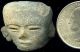 Pre - Columbian Aztec Zolapan Clay Figure Head,  Ca; 800 - 1400ad The Americas photo 1