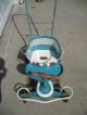 Vintage 1950 ' S Taylor Tot Baby Stroller Walker Blue W/labels And Beads Baby Carriages & Buggies photo 1