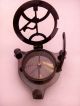 Antique Brass Sundial Compass/ Antique Compass / Magnetic & Sun Clock / Maritime Compasses photo 1