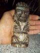 Pre - Columbian Ancient Mezcala Standing Stone Figure Rare The Americas photo 8