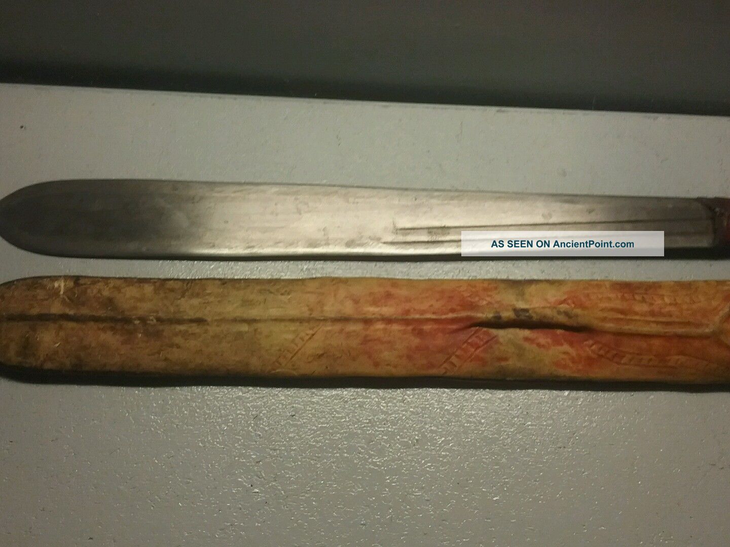 African Antique Masai Mamba Sword Knife Blade War Weapon Other African Antiques photo