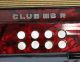 Vintage Red Hohner Club Iib R Diatonic Button Harmonica Accordion Zydeco Other Antique Instruments photo 9