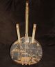 Kora Harp African Traditional Handmade Stringed Gourd Instrument Guitar Africa Other African Antiques photo 4