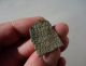 Roman Bronze Diploma Fragment,  Tabula I,  Reverse Fragment Of A Witnesses Name Roman photo 4