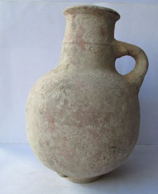 Aantik Phoenician Pottery Jug With Handle photo