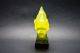 Czech Art Deco Uranium Glass Spirit Of Wind Sculpture Hoffmann Marked Art Deco photo 2