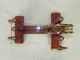 Antique Vintage Primitive Wooden Wood Tool Machine Toy Instrument Primitives photo 5