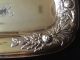 Fabulous S.  Kirk Sterling Silver Vermeil Floral Repousse Dresser Tray / Dish Platters & Trays photo 2