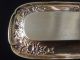 Fabulous S.  Kirk Sterling Silver Vermeil Floral Repousse Dresser Tray / Dish Platters & Trays photo 7