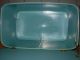Vintage Mid Century Modern Pearl - Wick Teal Storage Hassock/bench/hamper/chest Post-1950 photo 8