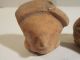 3 Nayarit Heads Shaft Tomb Pre - Columbian Archaic Ancient Artifacts Colima Mayan The Americas photo 3