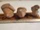 3 Nayarit Heads Shaft Tomb Pre - Columbian Archaic Ancient Artifacts Colima Mayan The Americas photo 8
