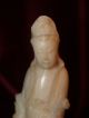Fine Antique Chinese Soapstone Statue Of Guan Yin 19th Century Ching Dynasty Kwan-yin photo 1