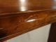 Vintage/antique Handcarved French Colonial Cherrywood Fireplace Mantle (72 