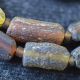 Ancient Roman Glass Beads 1 Medium Strand Brown 100 - 200 Bc 0328 Roman photo 1