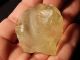 A Big Libyan Desert Glass Artifact Or Ancient Tool Found In Egypt 32.  63gr Neolithic & Paleolithic photo 1