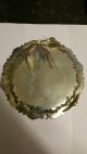 Very Fine Antique Birmingh Hallmarked 1901 Sterling Silver Card Tray Salver Dish Platters & Trays photo 8