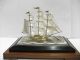 The Sailboat Of Silver960 Of The Japan.  140g/ 4.  97oz.  3masts.  Takehiko ' S Work. Other Antique Sterling Silver photo 3