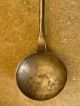 Antique 19th C Decorated Hearth Hand Wrought Forged Iron Tasting Spoon Ladle Primitives photo 3