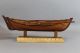 Vintage Authentic Handmade Nautical Shiplap,  Beetle Whaling Whale Boat & Oars Nr Model Ships photo 1