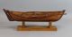 Vintage Authentic Handmade Nautical Shiplap,  Beetle Whaling Whale Boat & Oars Nr Model Ships photo 2