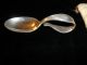 Vintage Tiffany & Co Sterling Silver Curved Loop Handle Baby Spoon Jack Pouch Flatware & Silverware photo 1