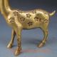 Chinese Brass Hand - Carved Deer Statue Other Antique Chinese Statues photo 1