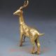 Chinese Brass Hand - Carved Deer Statue Other Antique Chinese Statues photo 2