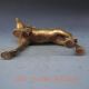 Chinese Brass Hand - Carved Deer Statue Other Antique Chinese Statues photo 6