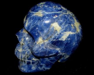 Omg Large Crystal Lapis? Stone Skull photo