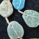 Ancient Roman Glass Beads 1 Medium Strand Aqua And Brown 100 - 200 Bc 0184 Roman photo 1
