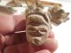 7 Taino Heads Arawak Puerto Rico Pre - Columbian Archaic Ancient Artifacts Mayan The Americas photo 1