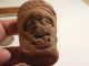 5 Taino Heads Arawak Puerto Rico Pre - Columbian Archaic Ancient Artifacts Mayan The Americas photo 4