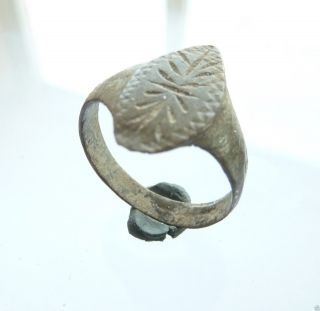 Ancient Medieval Bronze Ring.  (233) photo
