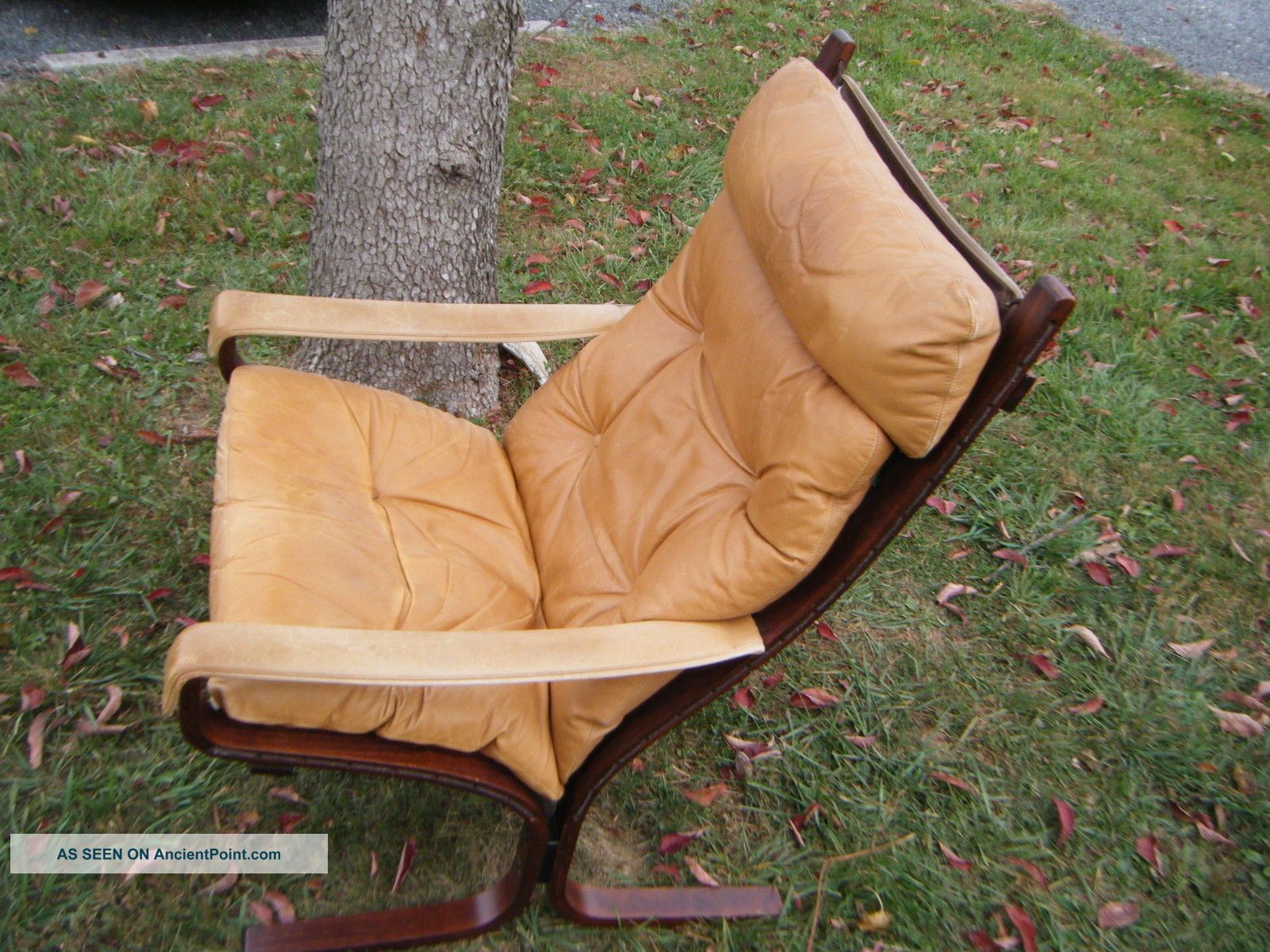 1970s Danish Modern Mcm Westnofa Ingmar Relling Siesta Lounge Arm Chair Norway Post-1950 photo