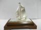 The Sailboat Of Silver960 Of The Most Wonderful Japan.  Takehiko ' S Work. Other Antique Sterling Silver photo 1