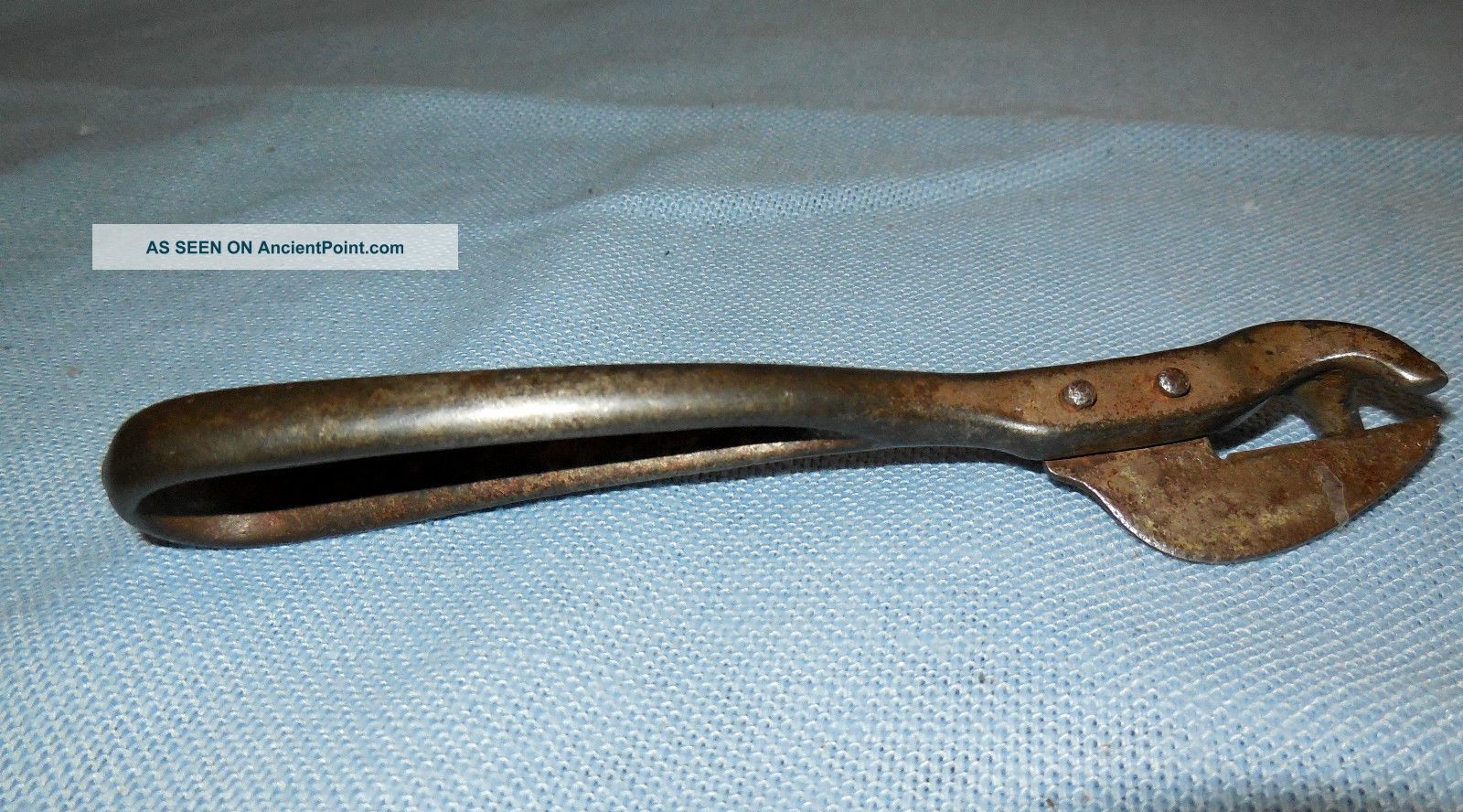 Early 1900s Metal Hand Can Opener Meat Grinders photo