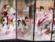 Delicate Chinese Household Adornment Art Folding Ceramic Glass Screen Other Antique Chinese Statues photo 3