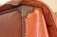 Majestic Schafer Bros.  Mid Century Tufted Campaign Style Leather Sofa Mid-Century Modernism photo 5