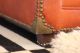 Majestic Schafer Bros.  Mid Century Tufted Campaign Style Leather Sofa Mid-Century Modernism photo 6