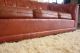 Majestic Schafer Bros.  Mid Century Tufted Campaign Style Leather Sofa Mid-Century Modernism photo 7