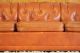 Majestic Schafer Bros.  Mid Century Tufted Campaign Style Leather Sofa Mid-Century Modernism photo 8